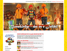 Tablet Screenshot of blomekoerfge.de